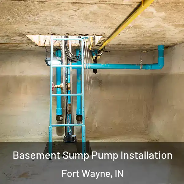  Basement Sump Pump Installation Fort Wayne, IN