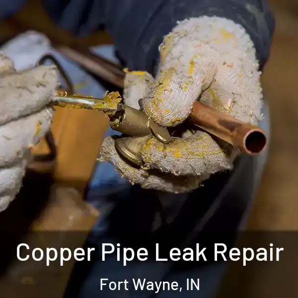  Copper Pipe Leak Repair Fort Wayne, IN