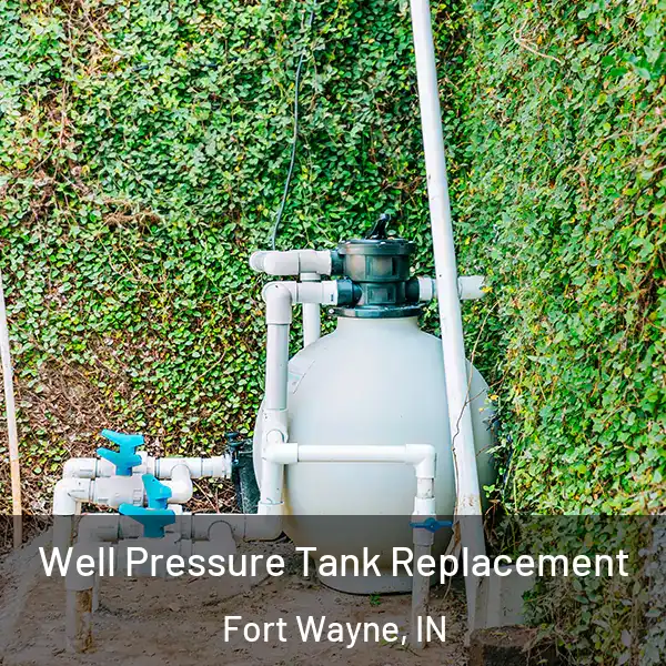  Well Pressure Tank Replacement Fort Wayne, IN